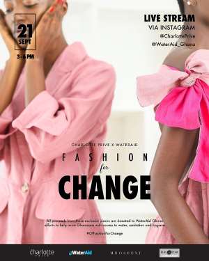 WaterAid To Launch Fashion For Change