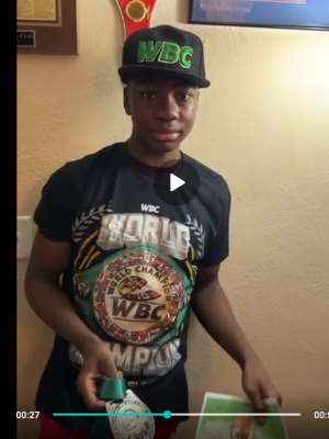WBC honours Ghanaian boxer Joseph Awinongya Jr.