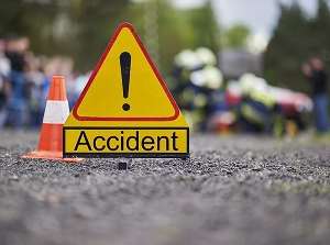 Passenger loses testicle in fatal accident at Twifo Darmang