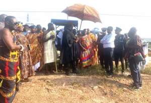 Ghana Police Service secures 76 acres of land to establish FPU training depot at Akyem Oda