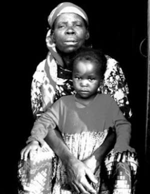 Poor African woman and a child: Do politicians care about their welfare?