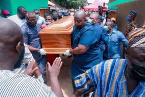 Bawumia's mother laid to rest at Kperiga, would have celebrated 82nd birthday today