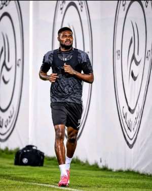 Thomas Partey resumes training with  Al Shabab teammates ahead of Ghanas AFCON qualifiers