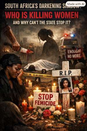 Women are being killed, families are being shattered, and fear continues to grow. South Africas femicide crisis demands more than condolences it demands answers. Who is responsible, why are women so vulnerable, and what is the state doing to protect those who should never become statistics?