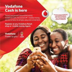 Vodafone pays cash to mobile money customers