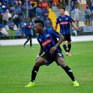 On-fire Ghanaian striker Richard Arthur bags brace in Interclube 3-0 win over Desportivo