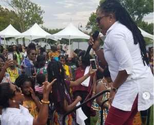 Joyce Blessing Thrills Fans at Maiden Ghanafest Event in Dallas, Texas