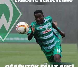 Ghanaian Youngster Jonah Osabutey Scores In Werder Bremen II Win Over Lupo In Germany