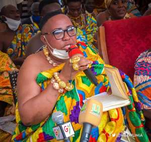We Will Give You 4 More Years For Fixing Our Roads—Kansaworodo Queenmother Assures Akufo-Addo