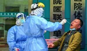 Testing of coronavirus in China
