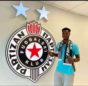 OFFICIAL: Ashgold SC attacker Isaac Opoku Agyemang joins FK Partizan on loan