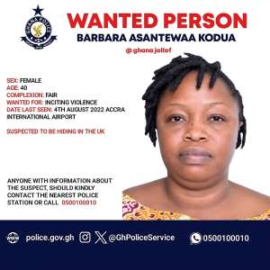 Police declare ‘Ghana Jollof’ wanted for allegedly inciting violence