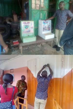 Gaming Commission Confiscates 17 Slot Machines In Nkawkaw