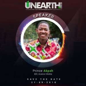 Prince Akpah, Ekow Mensah, others to speak at 2018 UNEARTH Conference