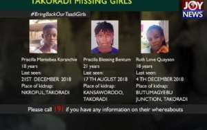 Takoradi Missing Girls: Priscilla Kuranchie Family Accepts DNA Results