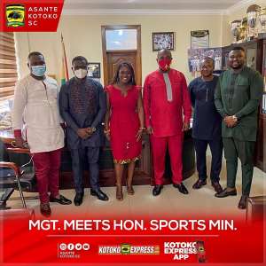 Make Asante Kotoko The Most Visible Club On Africa - Sports Minister Tells Management