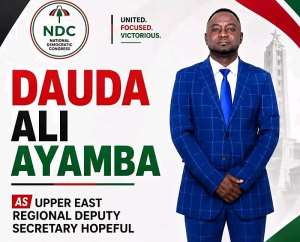 Journalist and law student Ayamba Ali Dauda joins NDC Upper East Deputy Secretary race