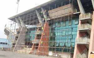 Steady Progress On The Pitch At Accra Sports Stadium
