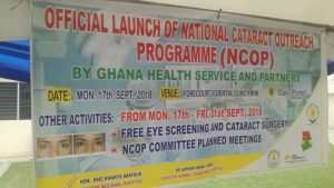 National Cataract Outreach Project Launched