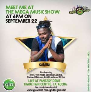'Glo Mega Show' to rock Accra this Saturday