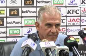 Black Stars head coach Carlos Queiroz