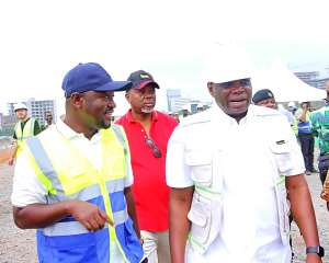 Roads Minister cautions contractors against ‘eye service’ after surprise site visit