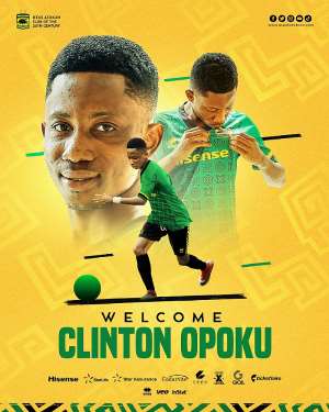 Asante Kotoko sign talented teenager Clinton Opoku on a 4-year deal