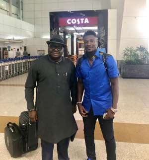 Asamoah Gyan Arrives In India To Complete NorthEast United FC Move