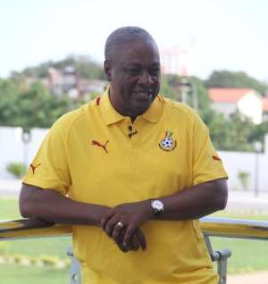 Mahama backs Black Stars to make Ghana proud in the friendly against Brazil