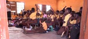 Omanjor Pupils Take Chairs To School As Others Study On The Floor