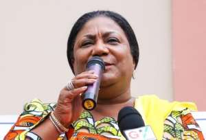First Lady Cautions NPP Supporters In Anyaa-Sowutuom Against Voter Apathy