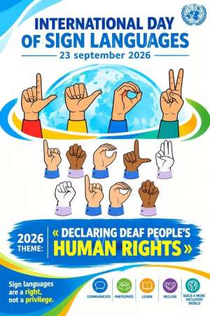 Sign language to become a compulsory subject in basic school in five years - SPED