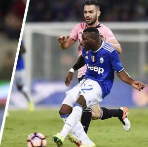 Substitute Kwadwo Asamoah suffers knee injury in Juventus slender win at Palermo