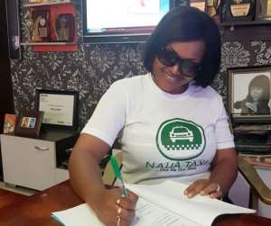 Nollywood Actress, Mercy Aigbe Signs new Deal with Transport Company