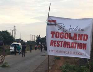 Western TogoLand WTL 'Independence and Road Blockades
