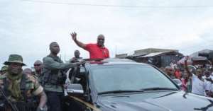 Central Region: Mahama Embarks On Four-Day Tour