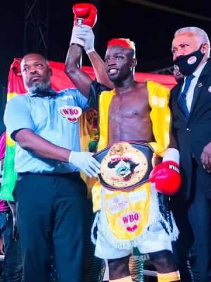 Sheriff Quaye now ranked 14th in WBO World Rating