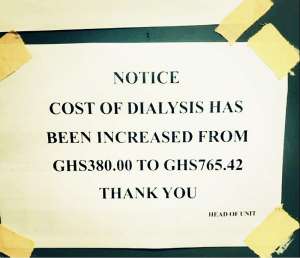 The cost of dialysis is heart breaking