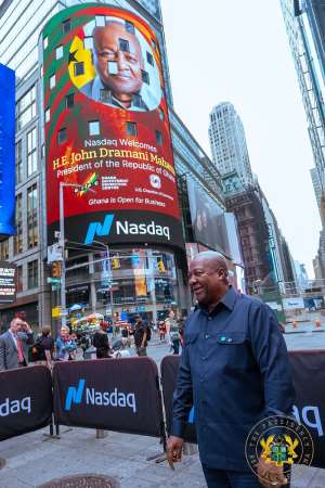 President John Mahama at the UN SUMMIT