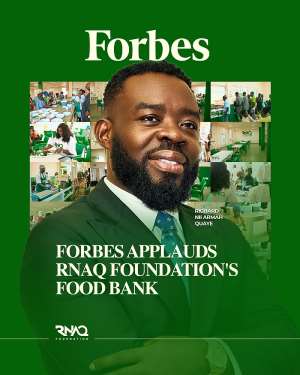 Richard Nii Armah Quaye featured on Forbes for investing in people, building Ghanas future