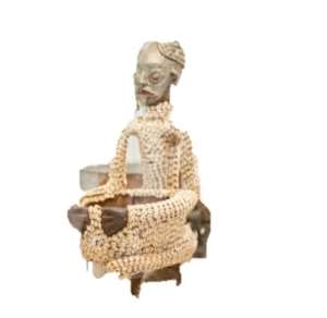 Ngonso Stool, Nso, Cameroon, now in Humboldt Forum, Berlin, Germany.