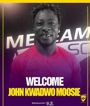 Medeama SC strengthens squad with the signing of goalkeeper John Moosie