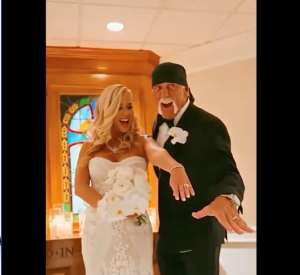 WWE legend, Hulk Hogan marries for the third time at age 70