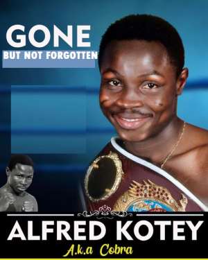 Alfred Cobra Kotey Burial On October 3 In USA