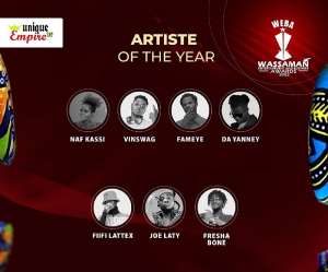 WEBA 2022: Naf Kassi battles Fameye for Artiste Of The Year