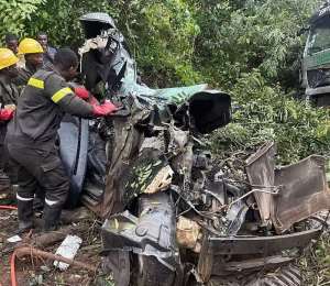 Four killed in crash on Accra-Kumasi Highway
