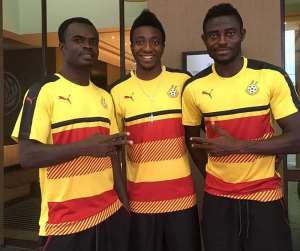 Asante Kotoko WAFU Cup Winning Trio Make Cash Donation To Clubmates