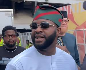 Femi Adebayo Celebrates Black Market Guinness World Record