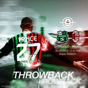 KP Boateng Eager For Emotional Night As US Sassuolo Welcome AC Milan
