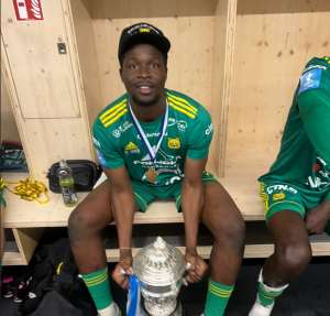 Ghanaian defender Mohammed Umar wins Finnish Cup with Ilves
